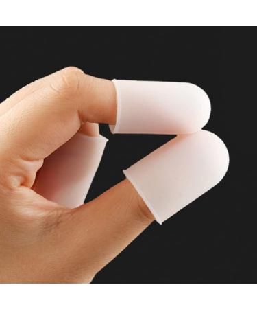 Buy Silicone Gel Finger Tips 5 Pairs Reusable Rubber Pads for Money Counting & Writing Durable Finger Protectors & Covers - Buy Online on GoSupps.com