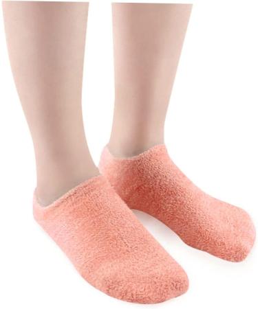 Healeved 3 Pairs Gel Moisturizing Socks Heel Sleeve Women Foot Softening Socks Cracked Heels Guard Foot Moisturising Socks Ladies Socks Foot Moisturizing Socks Spa Socks Ankle Heel Socks - Buy Online on GoSupps.com