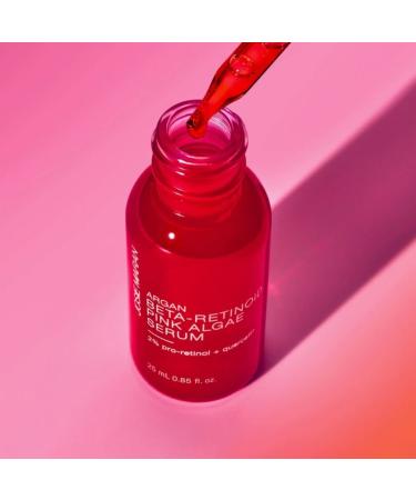 Josie Maran Argan Beta-Retinoid Pink Algae Serum 25mL - Hydrating Anti-Aging Formula - Buy Online on GoSupps.com