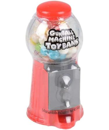 Gumball Machine Bank Gum Balls Included 5" (12-Pack) - Buy Online on GoSupps.com