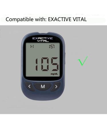 Exactive VITAL Test Strips - 100 Pieces + 100 Lancets for Blood Glucose Meter | Fast International Shipping - Buy Online on GoSupps.com