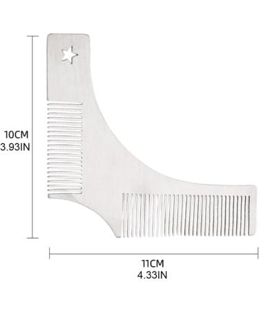 BbteK Combing Brush for Men and Women Beard Comb Styling Finishing Tool Creative Trimming Beard Can Be Used with Razor for Beard and Facial Cleaning Men's Home Use Barber Comb Comb for Curly Hair Comb - Buy Online on GoSupps.com