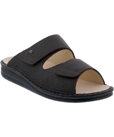 Finn Comfort RIAD Classic Line Oat Smooth Leather Coffee Interchangeable Footbed 1505-742432 8.5 UK Coffee - Buy Online on GoSupps.com