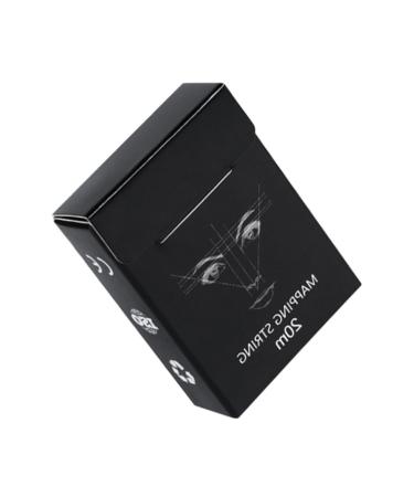 DRESSOOS Brow Mapping Wire Ruler 1box Manual Eyebrow Ink Embroidered Drawing Ruler Makeup Practical Mapping Salon Rulers 1 count (Pack of 1) Black