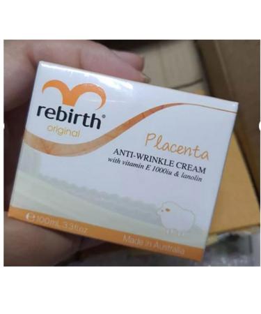 Rebirth Placenta Anti Wrinkle Cream 100 Ml. 3.3 Fl.oz 1pcs. - Buy Online on GoSupps.com