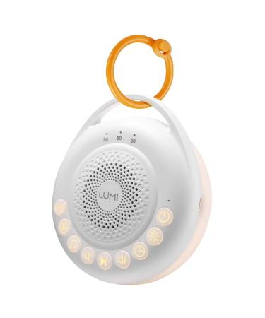 LUMI | Portable White Noise Machine | Baby Sleep Aid with 26 Sounds | White Noise Baby | 3 Lighting Modes | Memory Function | 30  60  90 Minute Timer | Sleep Aid for Adults  Children & Babies  - Buy Online on GoSupps.com
