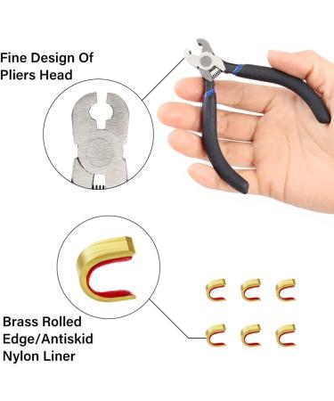 Sopoger Archery Bow Square Nocking Points Pliers Kit - T Shape Turning Ruler Tool for Recurve Compound Bow, Black - Buy Online on GoSupps.com