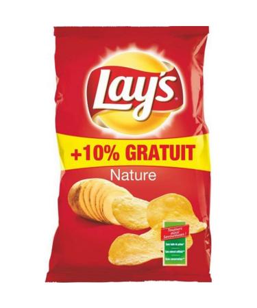 Lay's Chips nature - 300g pack + 10% free