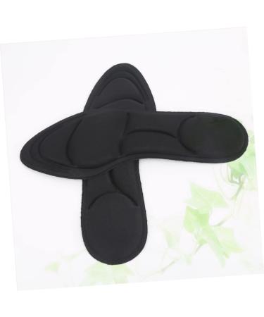 Beaupretty 2pcs Absorption Pad Women Insoles for Shoes Orthotic Insoles Shoe Insoles Arch Support Shoe Insert High Arch Support Insoles Plantar Insoles Shoe Mat Miss Sponge Sports Blackx2pcs mediumx2pcs - Buy Online on GoSupps.com