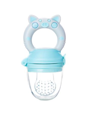 Buy 2-Pack Baby Food Dispenser Pacifiers - Soft Silicone Exercise Coordination Comfortable Handle Dust Protection - Ideal for 4 Months+ - Available in Two Colors - Buy Online on GoSupps.com