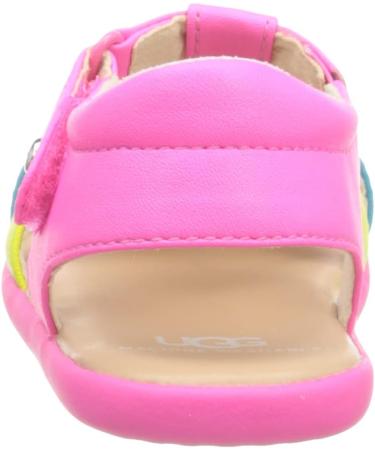UGG Unisex Baby Kolding Sandal - Pink Rainbow - Size 6 UK Child - Buy Online on GoSupps.com