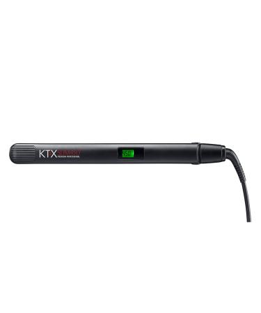 KTX Slim450 Titanium Flat Iron - 1" Professional Hair Straightener | Adjustable Heat Up to 450 F | Dual Voltage & Auto Shut-off for Safe Travel - Buy Online on GoSupps.com