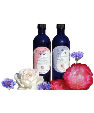 TERRE DE ROSE - Cornflower water 100 ml with pump - French handmade products - made in France - natural cosmetics - 100% vegetable origin - softness and natural - Buy Online on GoSupps.com
