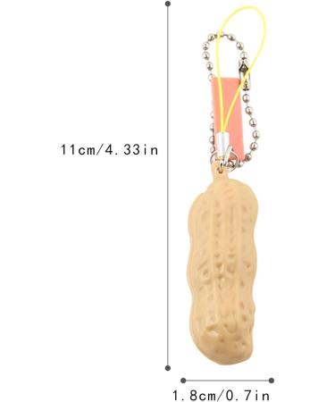 Squeeze Beans & Peanuts Keychain Sensory Facial Expressions Squeeze-a-Bean 2 Peanut Beans - Buy Online on GoSupps.com