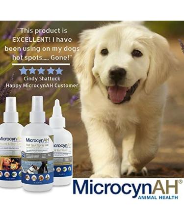 Manna Pro MicrocynAH Anti-Itch Hot Spot Relief Spray - Soothes Irritated Skin - Buy Online on GoSupps.com