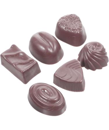 Artibetter 24 pcs Simulation Chocolate Cake Toy Simulated Chocolate Model Children Supply Desktop 3D Sample Blackx4pcs 3.9X2.8X1.8CMx4pcs - Buy Online on GoSupps.com