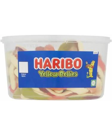 Yellow Bellies Tubs 768g - Vibrant Fruit Flavor Gums for Sweet Delights - Buy Online on GoSupps.com