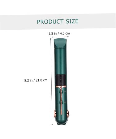 OHPHCALL 3pcs Curling Iron Mini Hair Straightener Travel Curling Wand Hair Curler Abs Green 21X4X3.5CMx3pcs Greenx3pcs - Buy Online on GoSupps.com
