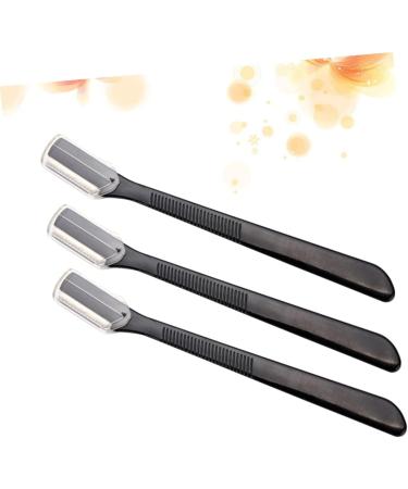 Minkissy 24 Pcs Makeup Tool Set - Foldable Eyebrow Knife Kit | 2 Black Eyebrow Razors - Buy Online on GoSupps.com