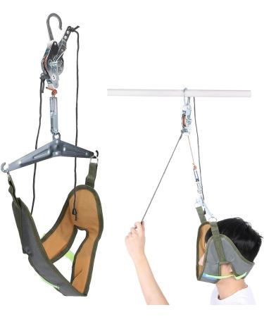 Focket Cervical Spine Traction Device - Neck Support Hammock & Fixation Kit for Home Use | Pain Relief & Back Health - Buy Online on GoSupps.com