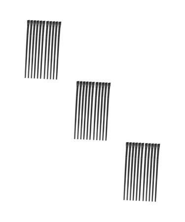 FOMIYES 36 Pcs Eyeliner Brush Eye Shadow Brush Eyeshadow Liner Brush for Eyes Makeup Brush Oblique Head Flat