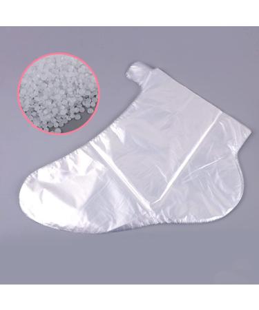 200PC Foot Foil & Mask Covers | Moisturizing Foot Care Socks for Paraffin Treatments | Premium Pedicure Accessories - Buy Online on GoSupps.com