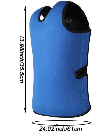 Sensory Vest Weighted Vest Low-Pressure Comfort for Kids Teens Autism Hyperactivity Mood Processing Disorder Blue - Buy Online on GoSupps.com