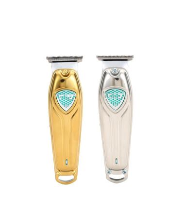Premium Electric Hair Clippers - USB Rechargeable Carving Scissors for Professional Hairdressers - Gold 0 Cutter Head - Buy Online on GoSupps.com