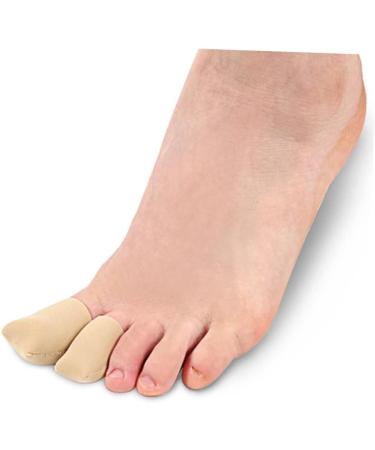 UNA Silicone Gel Toe Sleeves - 2 Pairs, Hammer Toe Protectors - 4x2.5cm - Buy Online on GoSupps.com
