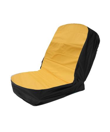 Lawn Mower Seat Cover - Tractor Seat Cushion Forklift Seat Protector | Lawn Mower Seat Cover Water Resistant Durable with Bad Pocket 15 inch