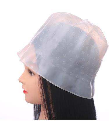 TEHAUX Bonnet de Teinture en Silicone R utilisable avec Aiguilles Bonnet de Coiffure pour Salon Outil de Coloration Capillaire Pratique pour M ches Accessoires de Coiffure - Buy Online on GoSupps.com