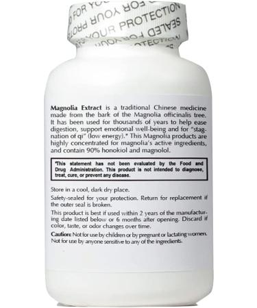 Magnolia 45X Extract 30mg 90 Capsules - Super Bioactive Concentrate - Buy Online on GoSupps.com