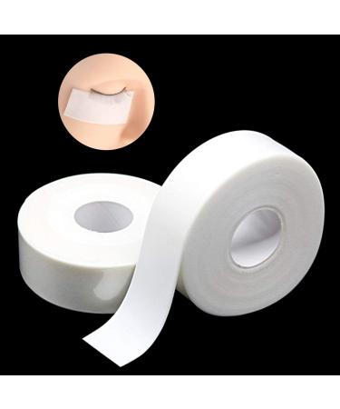 Buy Eyelash Tape Rolls - 2 White Eyelash Extension Adhesive Bands for Perfect Isolation | 5m Each Roll - Buy Online on GoSupps.com