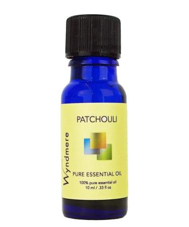 Wyndmere Essential Oils - Patchouli Essential Oil - 100% Pure Therapeutic Quality Oil for Diffuser 10ml - Made in USA