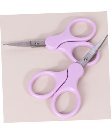NOLITOY Mustache Trimmer & Eyebrow Scissors - Stainless Steel Beauty Shears for Precision Grooming | Small Metal Scissors for Men & Women - Buy Online on GoSupps.com