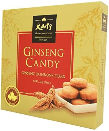Great Mountain Ginseng Candy Net Wt.227g - Buy Online on GoSupps.com
