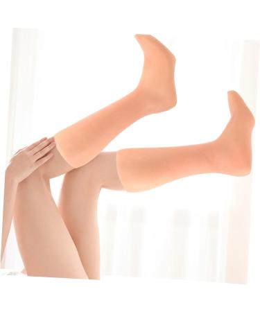 FOYTOKI 1 Pair Moisturizing Foot Cover Moisturizing Socks for Dry Foot Spa Moisturizing Socks Dry Foot Moisturizing Socks Moisturizing Socks for Cracked Heel Lotion Moisturizing Long Socks - Buy Online on GoSupps.com