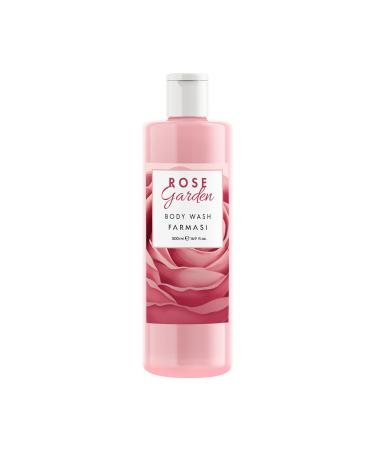 FARMASi Rose Garden Shower Gel 500 ml / 16.9 fl.oz Refreshing Body Wash with Delicate Rose Scent Gentle Cleansing for Soft and Smooth Skin Daily Hydrating Formula for All Skin Types