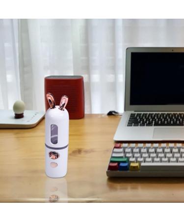 Kivvlbzeq New Mini USB Rechargeable Nano Hydrator Sprayer Women Beauty Instruments Home Use Humidifier Face Steamer Easy Install White - Buy Online on GoSupps.com