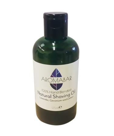 Natural Shaving Oil 125ml Lavender Geranium & Lemon Unisex