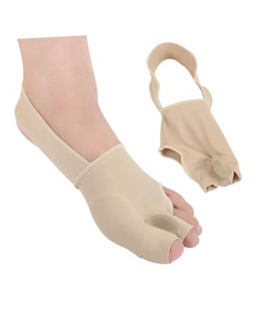 MARMERDO Thumb Brace 1 Pair with Gel Cushion for Bunion Men and Valgus - Foot Pad Sleeve for Straightening, Pain Relief and Support | Size S - Buy Online on GoSupps.com
