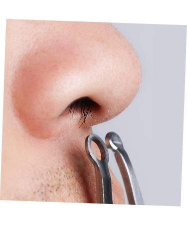 Beaupretty 3 Sets Stainless Steel Nose Hair Clippers - Portable Nasal Trimming Tool for Effortless Brow Grooming | Yellow - 9.8x2.9cm - Buy Online on GoSupps.com