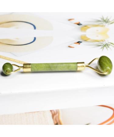 Jade Roller & Gua Sha Set - Anti-Aging Facial Massage Tool for Radiant Skin | International Shipping Available - Buy Online on GoSupps.com