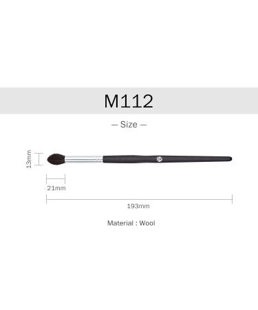 Energy Conical Flame-Shaped Eyeshadow Brush | Brow Bone Highlighter & Contouring Brush - M112 Black 9.6g for Perfect Make-Up - Buy Online on GoSupps.com