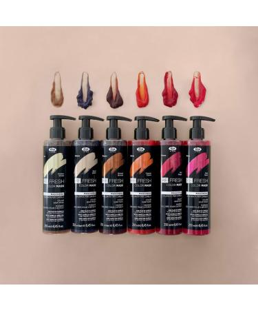 Lisap Refresh Camellia Oil Conditioner Mask - Color Depositing Gloss Treatment for Dry Damaged or Color Treated Hair 8.45 oz - Buy Online Internationally - Buy Online on GoSupps.com