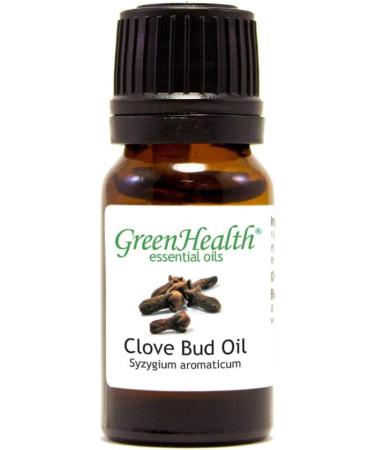 GreenHealth Clove Bud 1/3 fl oz (10 ml) Glass Bottle 100% Pure Essential Oil - Buy Online on GoSupps.com