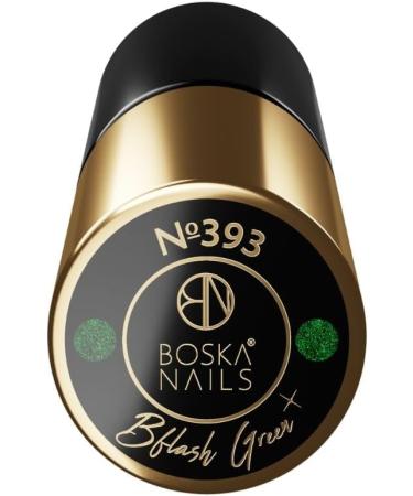Divine Nails BFlash Green Hybrid Varnish No. 393 6 ml - Buy Online on GoSupps.com