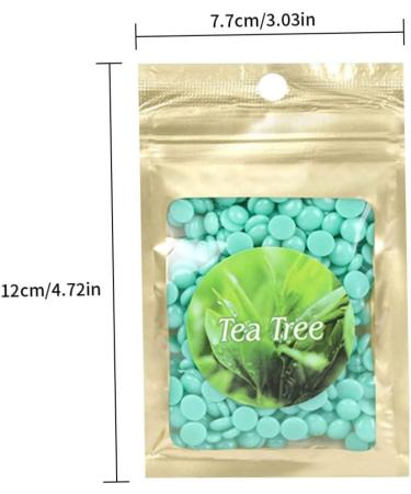 Hair Removal Wax Beads Natural Soft Hot Hard Bean Facial Body Hair Depilatory Tea Tree wax beans - Buy Online on GoSupps.com