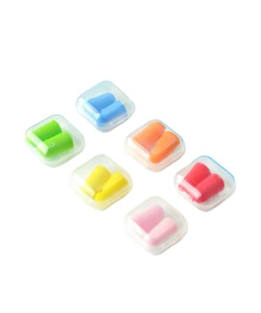 Ear Plugs Soundproof Earplugs Earplugs for Sleep Special Mute Soft Slow Rebound Anti-Noise Protection Ear Plug(Pink)
