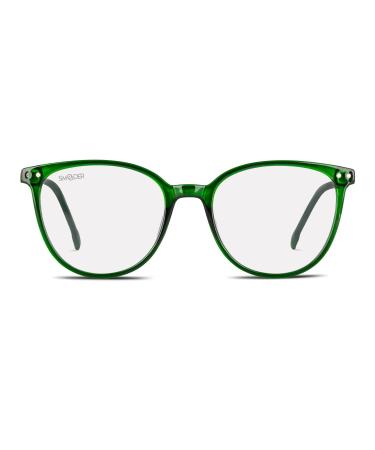 SMOODER Computer Glasses YALA Men/Women Blue Block Screen Filter Superior Green